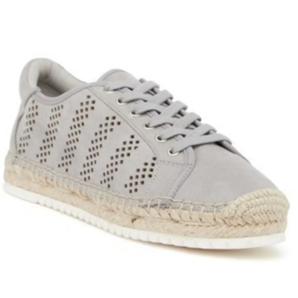 {6M} Marc Fisher Balia Espadrille Sneakers In Ash